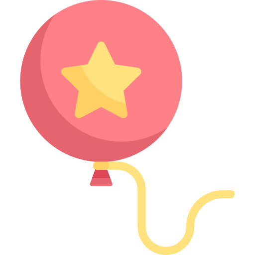 ballon Special Flat icon