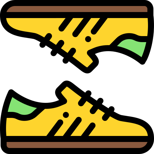 靴 Detailed Rounded Lineal color icon