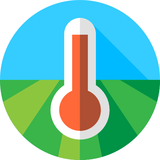 따뜻한 Flat Circular Flat icon