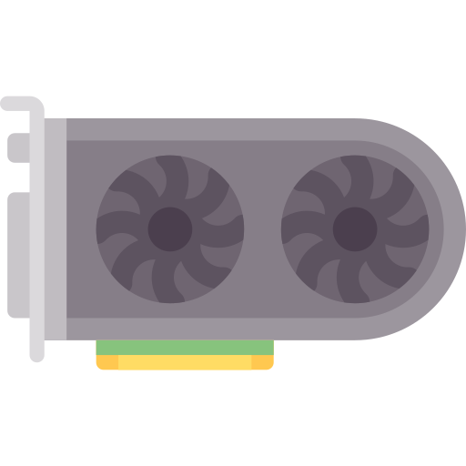 Video card Special Flat icon