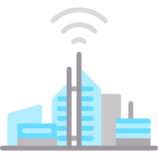 Smart city Special Flat icon