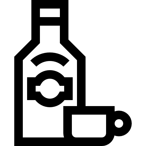 ron Basic Straight Lineal icono
