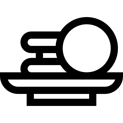 ciastka Basic Straight Lineal ikona