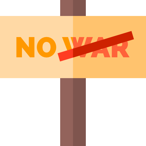 War Basic Straight Flat icon