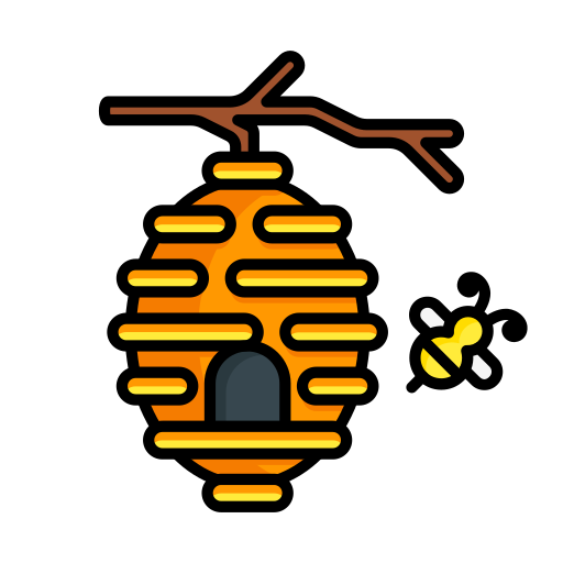 colmeia de abelhas Generic Outline Color Ícone