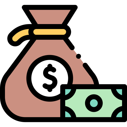 geld Detailed Rounded Lineal color icon