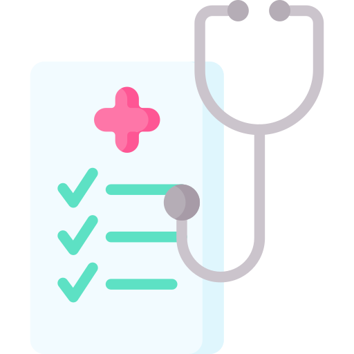 Medical check Special Flat icon