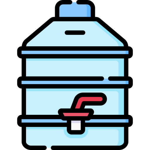 dispensador de agua Special Lineal color icono