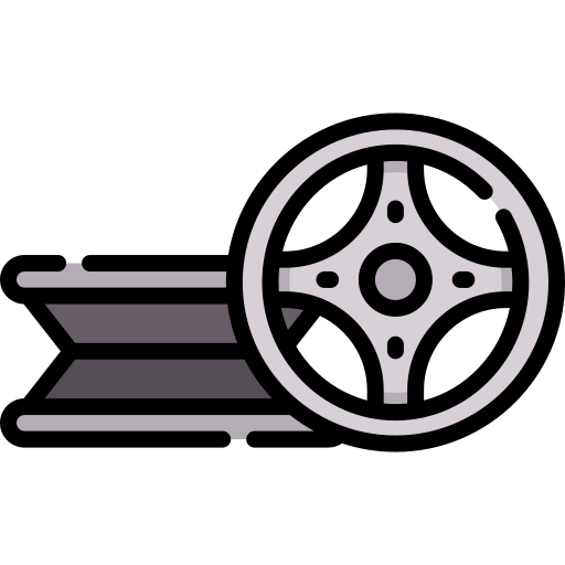 Alloy wheel Special Lineal color icon