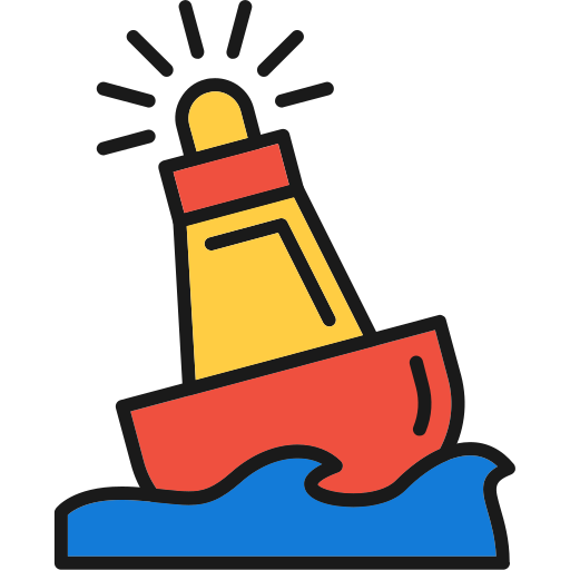 Buoy Generic Outline Color icon