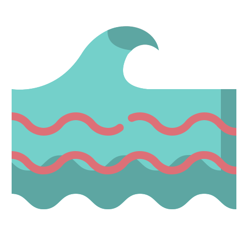 Wave Generic Flat icon