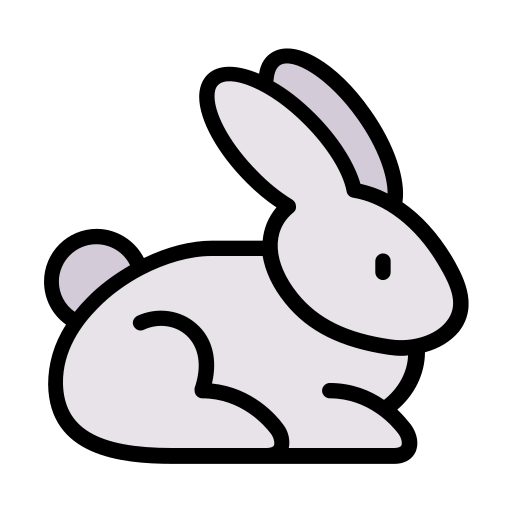 lapin Generic Outline Color Icône