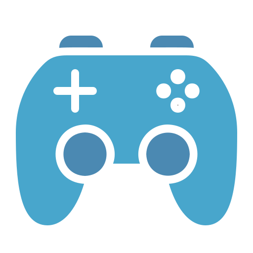 console de jeu Generic Blue Icône