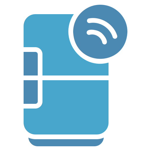 Smart fridge Generic Blue icon