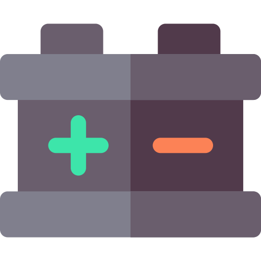 배터리 Basic Rounded Flat icon