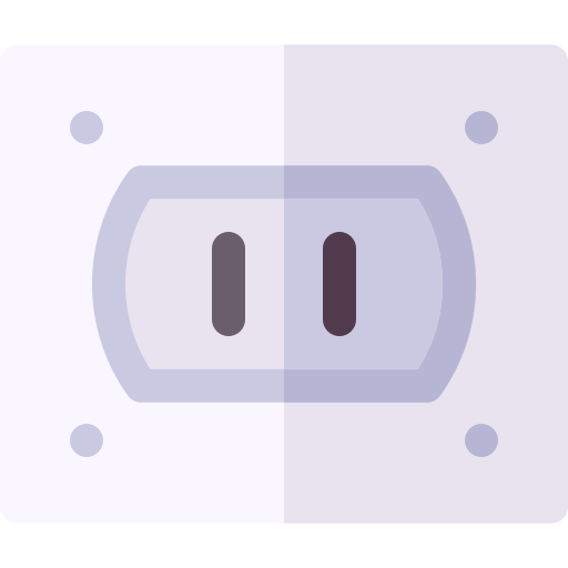 wtyczka Basic Rounded Flat ikona