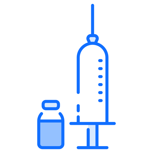 Vaccination Generic Blue icon