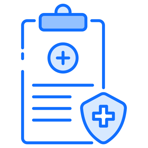 의료 보험 Generic Blue icon