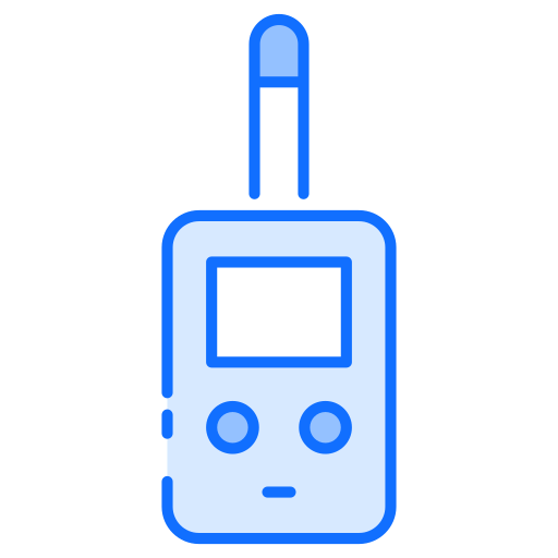 혈당계 Generic Blue icon