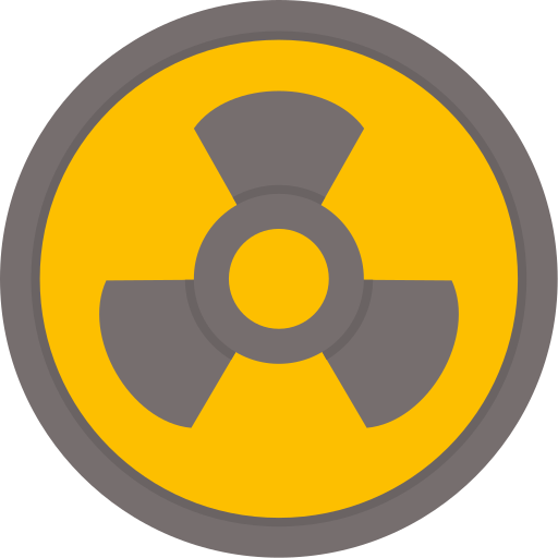 radiación Generic Flat icono