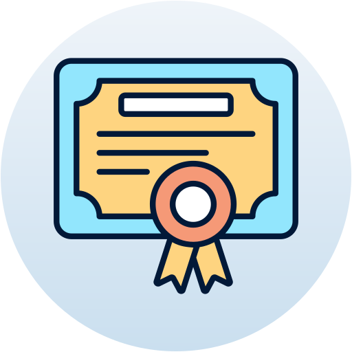 Certificate Generic Circular icon