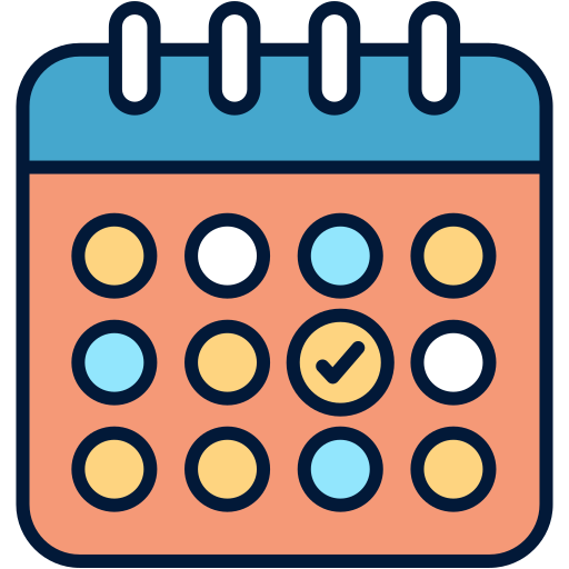 kalender Generic Outline Color icon