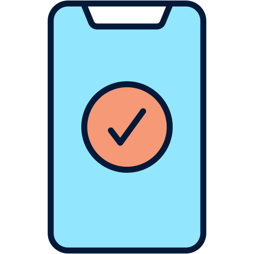 smartphone Generic Outline Color icon