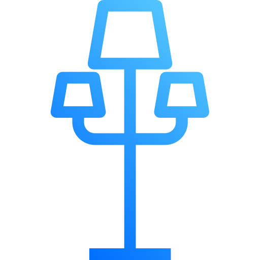 lampa podłogowa Generic Gradient ikona