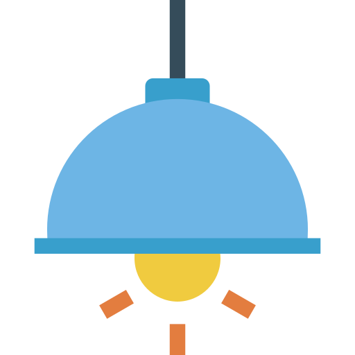 Hanging bulb Generic Flat icon