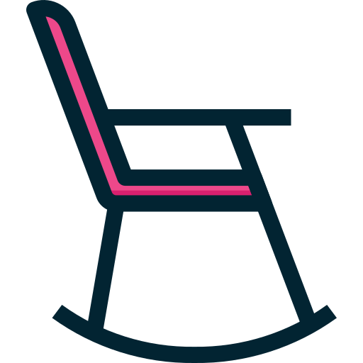 Кресло-качалка Generic Outline Color иконка
