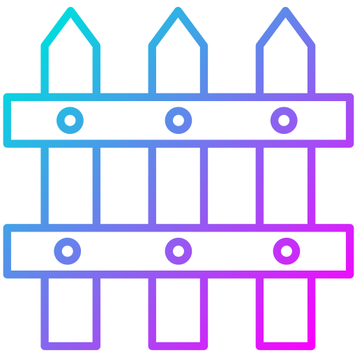 Fence Generic Gradient icon