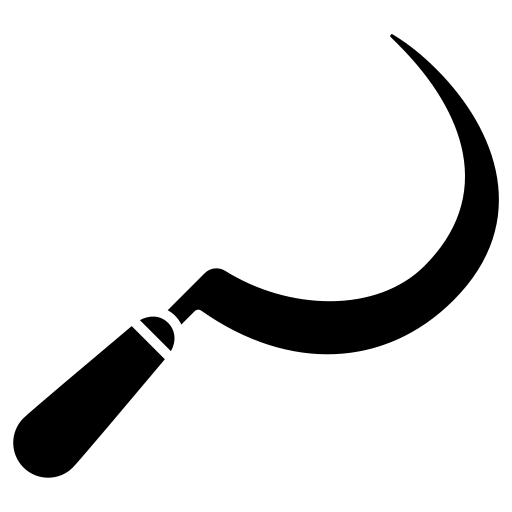 faucille Generic Glyph Icône