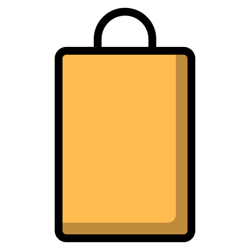 ショッピングバッグ Generic Outline Color icon