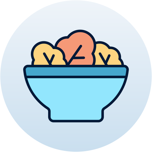 健康食品 Generic Circular icon