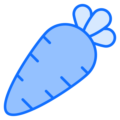 Carrot Generic Blue icon