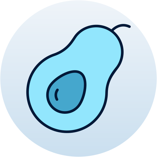 Avocado Generic Circular icon