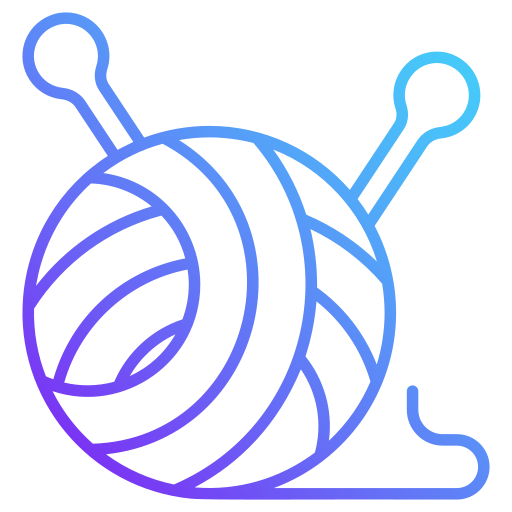 Yarn ball Generic Gradient icon