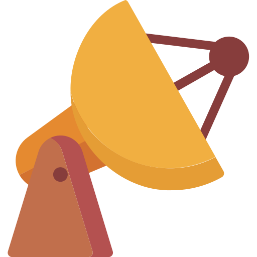 antenna parabolica Generic Flat icona