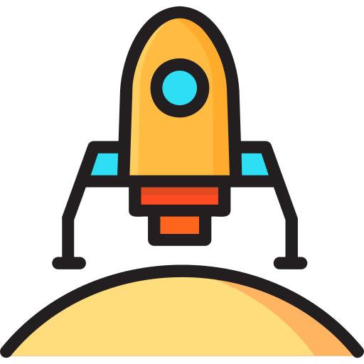 Spacecraft Generic Outline Color icon