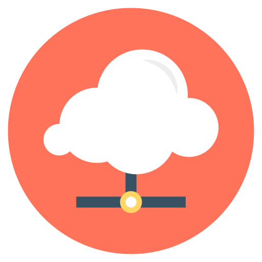 Cloud sharing Generic Circular icon