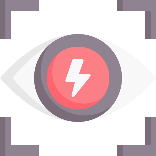 Red eyes Special Flat icon
