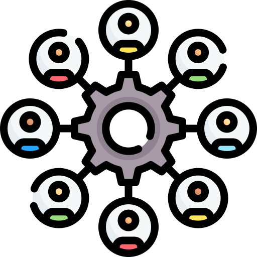 Human resources Special Lineal color icon