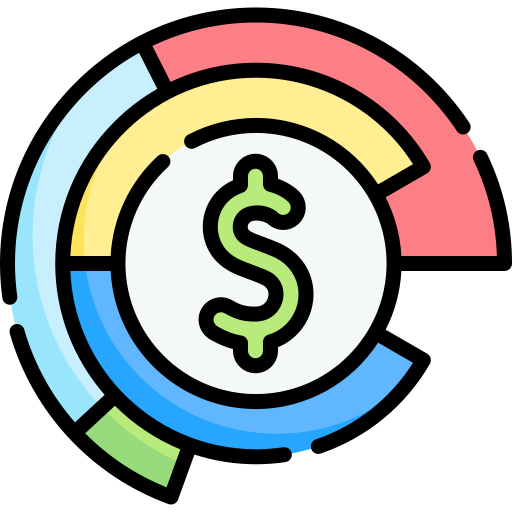 financiero Special Lineal color icono