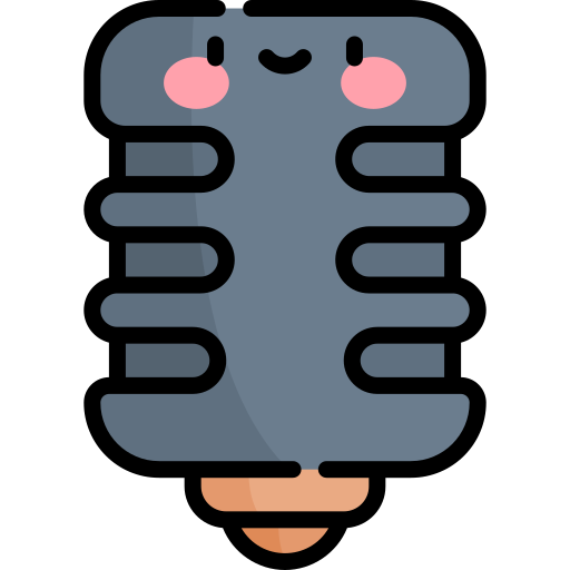 マイクロフォン Kawaii Lineal color icon