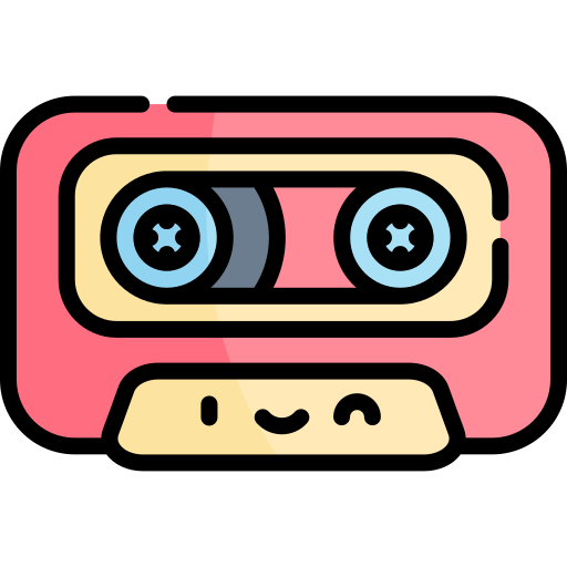 Tape Kawaii Lineal color icon