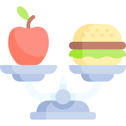 균형 잡힌 식단 Special Flat icon