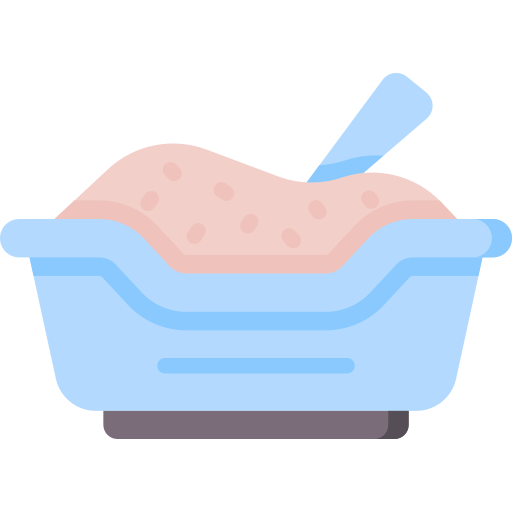 Litter box Special Flat icon