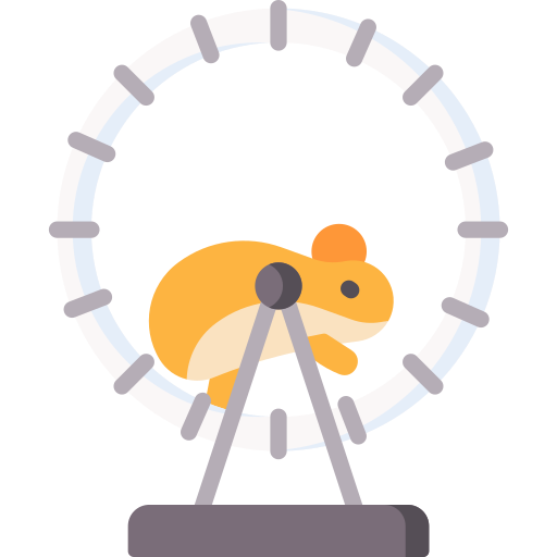 roue de hamster Special Flat Icône