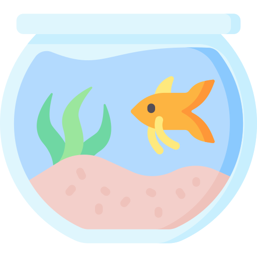 Fishbowl Special Flat icon