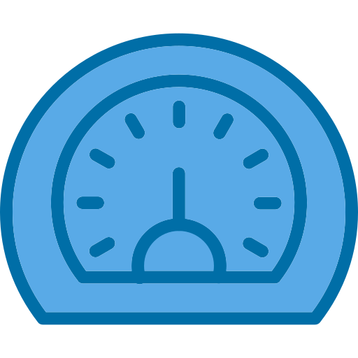 velocidad Generic Blue icono